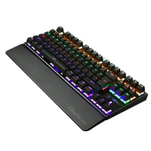 Load image into Gallery viewer, K28 Backlit Gaming Mechanical Keyboard Colorful LED USB Wired Game Keyboard 26 Keys Anti-ghosting Free Hand Care