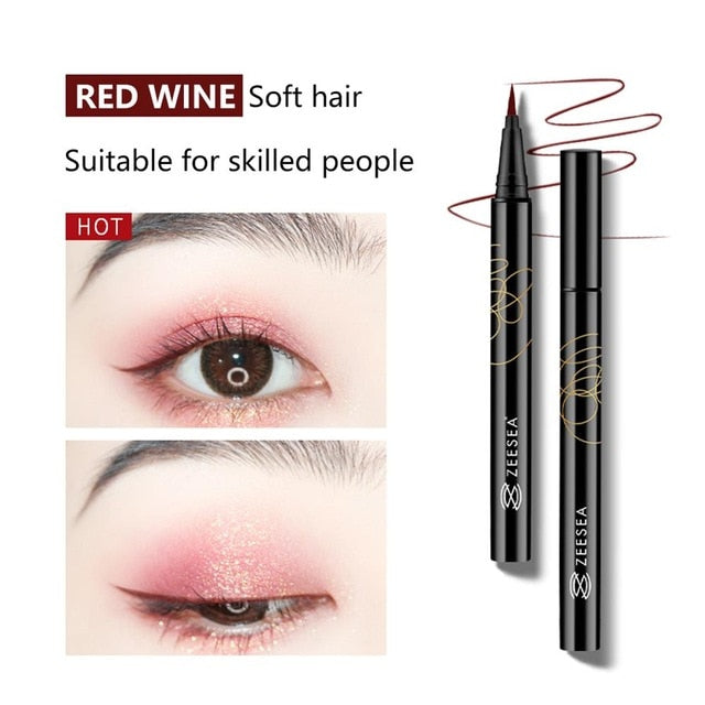 Super Black Waterproof Liquid Eyeliner Pencil Eye Liner Pen Lady Cosmetics Make Up Eye Marker Beauty Essentials Eyeliner Contour