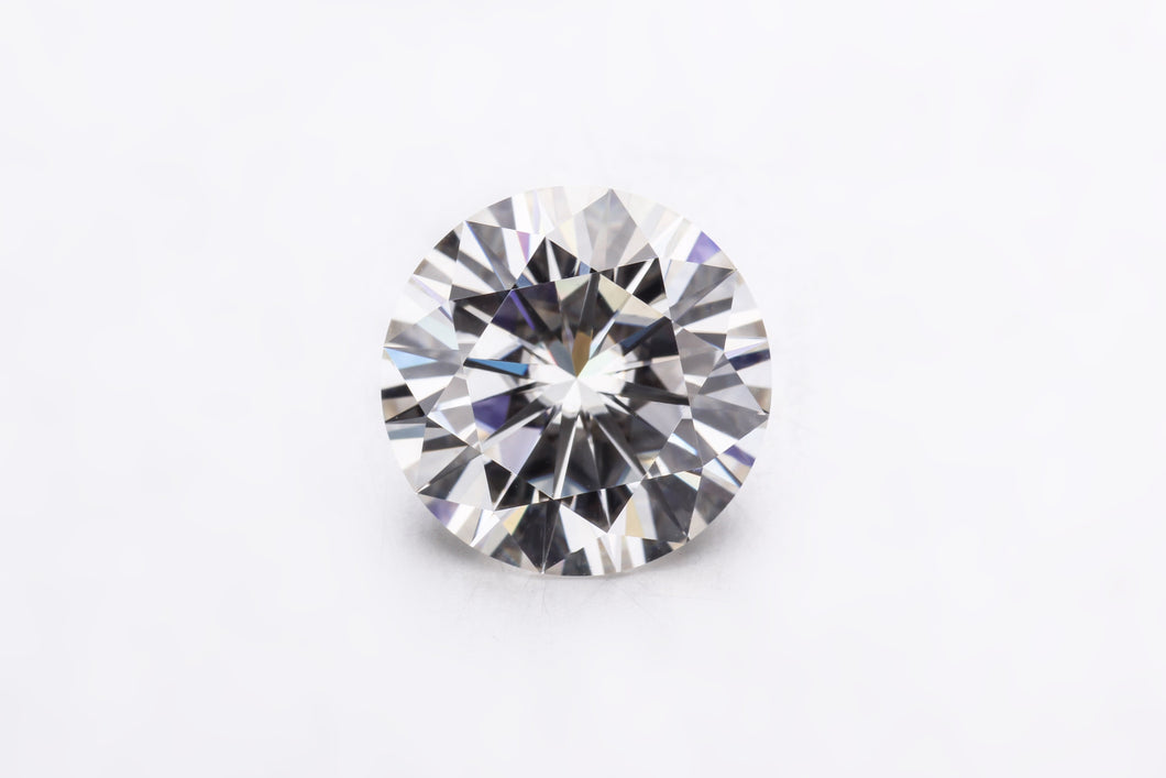 Round Brilliant Cut 3ct GH Color 9mm Moissanite VVS Loose Stone Test Passed Possitive Gemstone